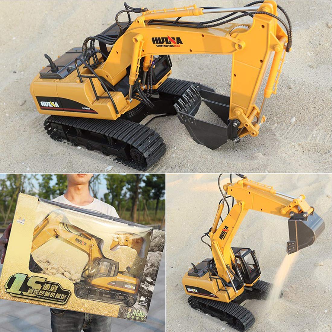 Amazon.co.jp: ラジコンカー ショベルカー ラジコン 掘削機 2.4GHz無線